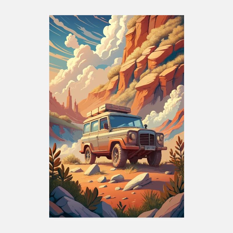 Terra Trek Poster 8" x 12" (20x30 cm)