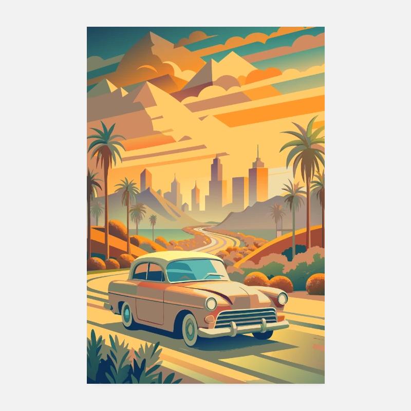 Going Desert Poster 8" x 12" (20x30 cm)