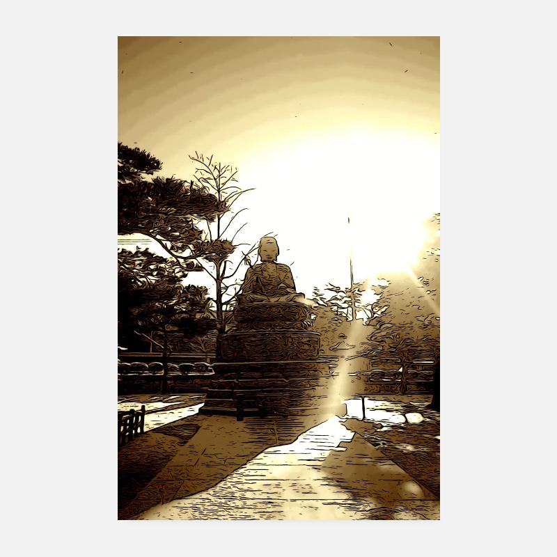 Buddha Poster 20x30 cm