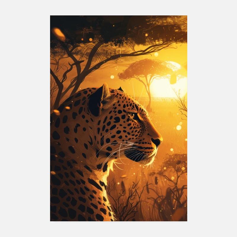 Aube tachetée Poster 20 x 30 cm