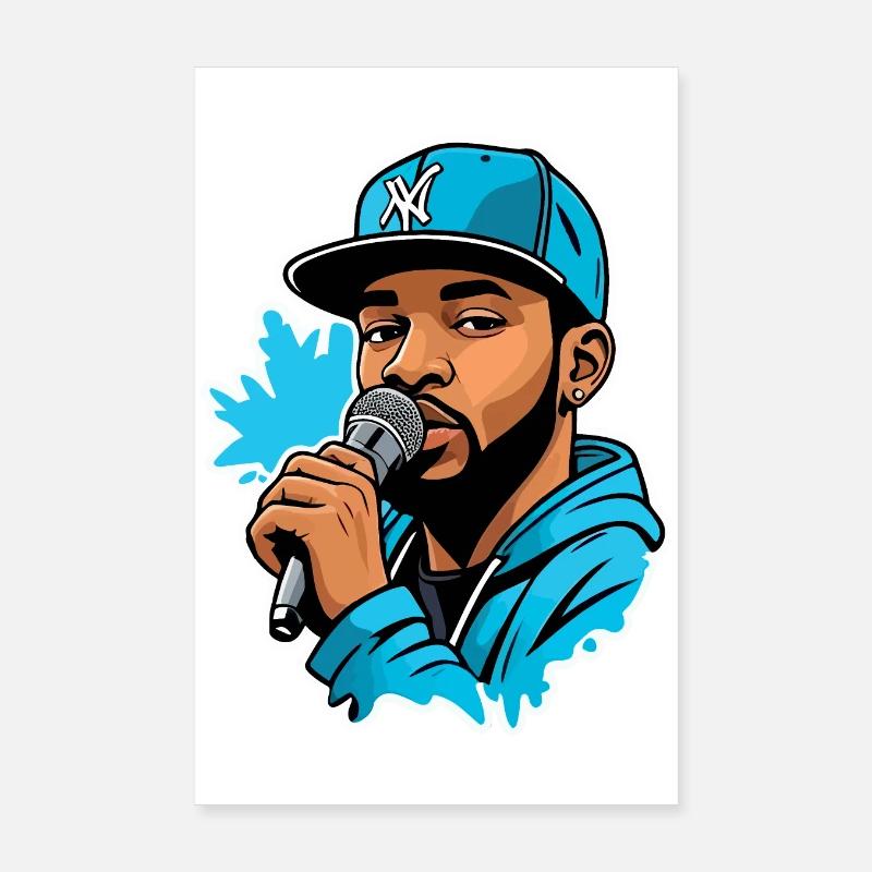 MC avec micro Poster 20 x 30 cm
