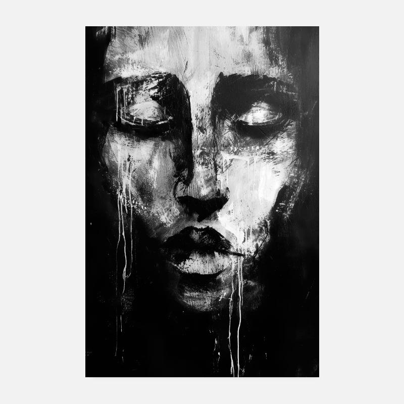 ONE FACE Poster 8" x 12" (20x30 cm)