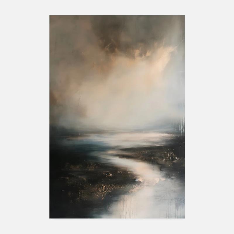 FEBRUARY #2 - Poster 8" x 12" (20x30 cm) - white
