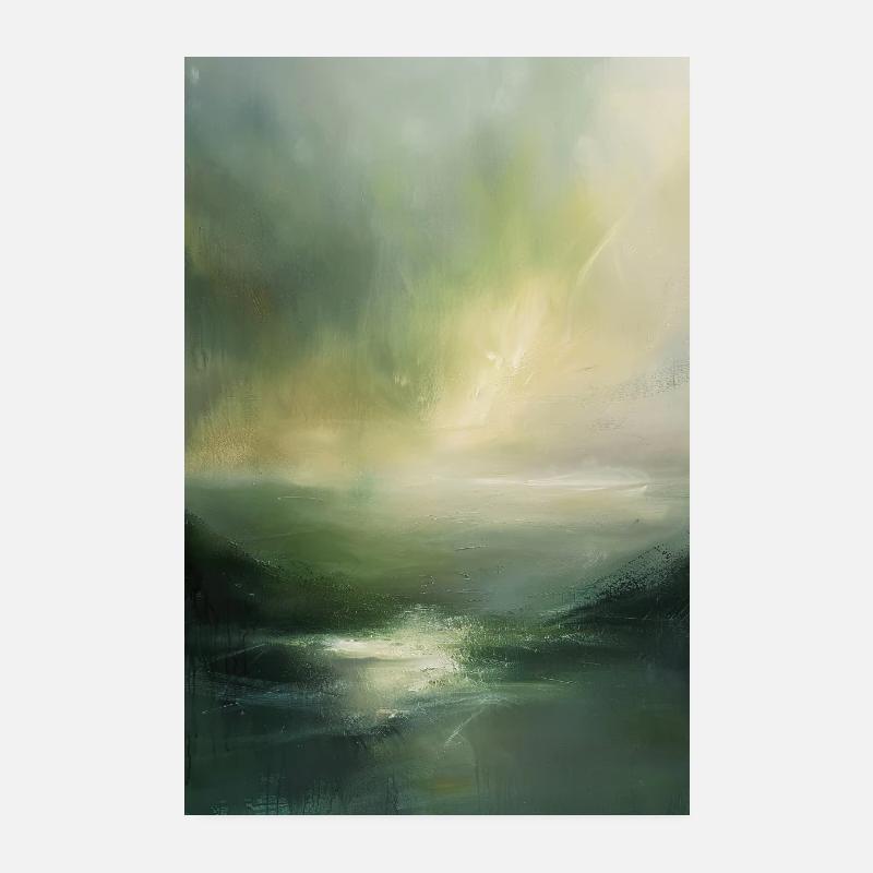 HUMEUR VERTE #1 Poster 20 x 30 cm