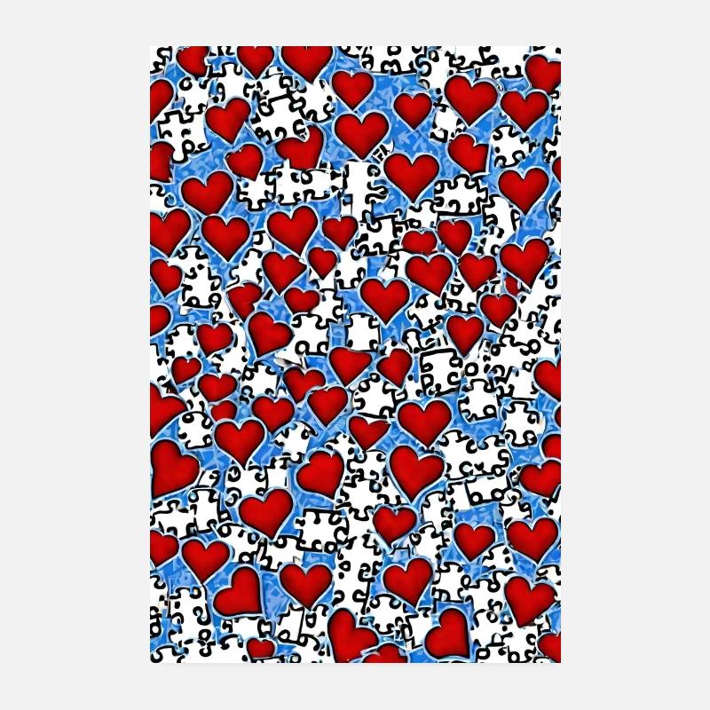 ROBERT - Poster 20 x 30 cm - blanc