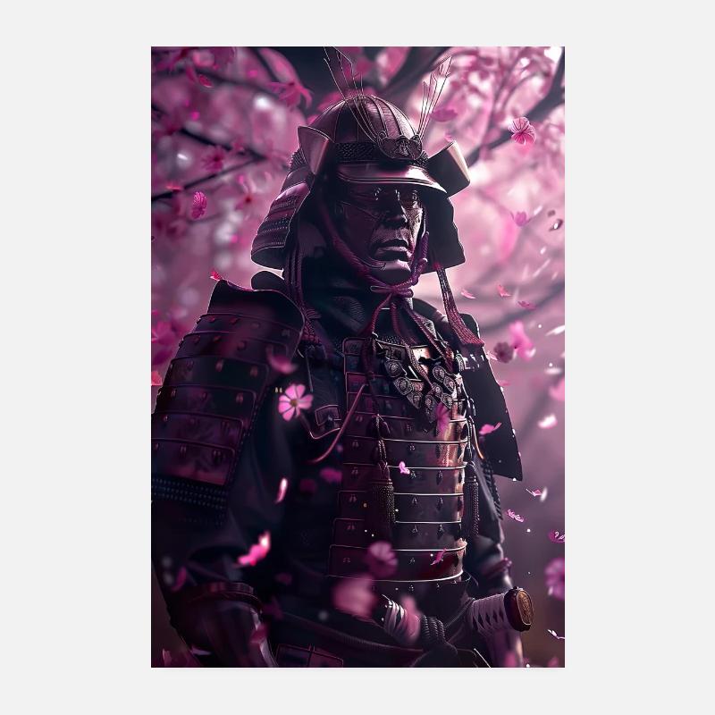 Samurai Poster 8" x 12" (20x30 cm)