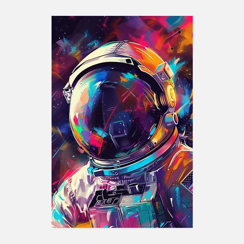 astronaut Poster 8" x 12" (20x30 cm)