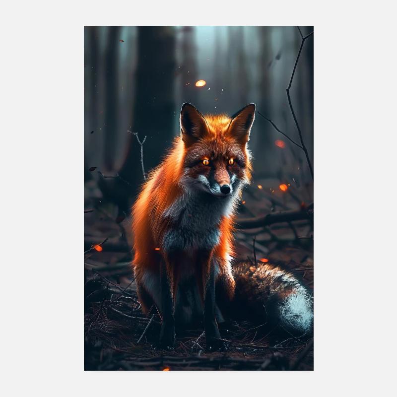 Renard Poster 20 x 30 cm
