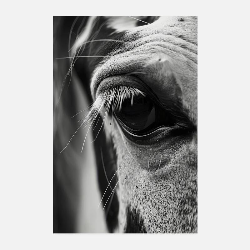 Pferd Poster 20x30 cm