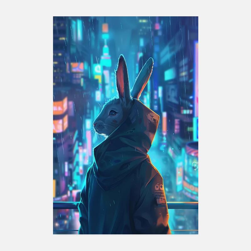 Lapin Poster 20 x 30 cm