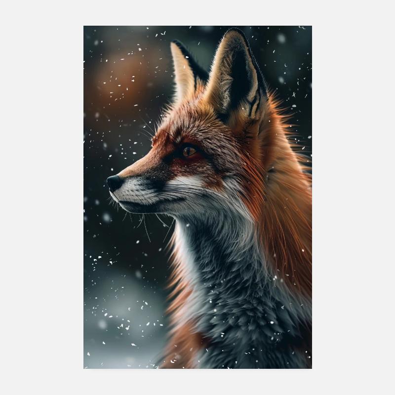 Renard Poster 20 x 30 cm