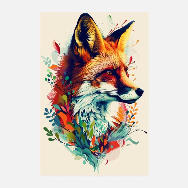 Fuchs Poster 20x30 cm