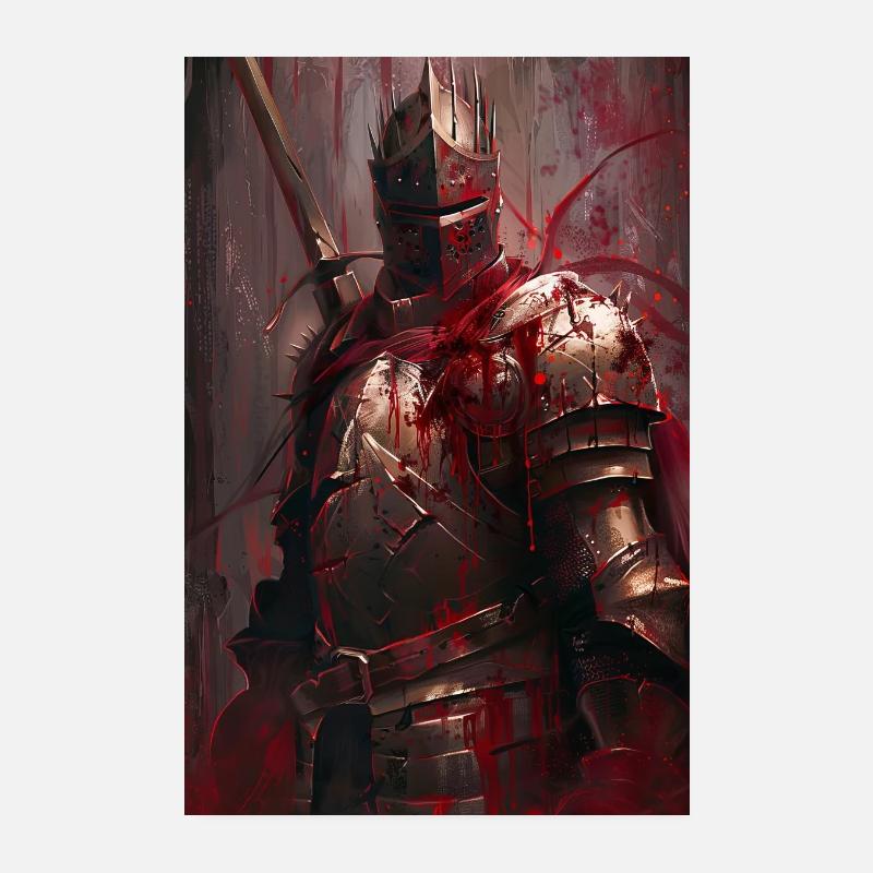 Ritter Poster 20x30 cm