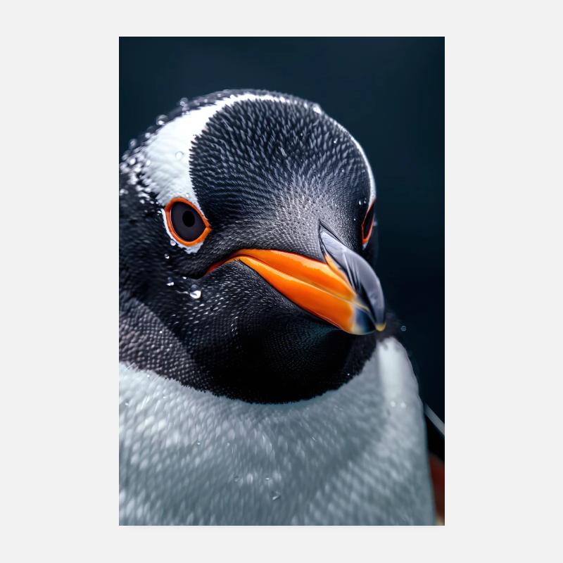 Penguin Poster 8" x 12" (20x30 cm)