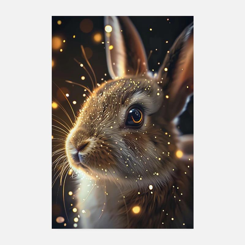Lapin Poster 20 x 30 cm