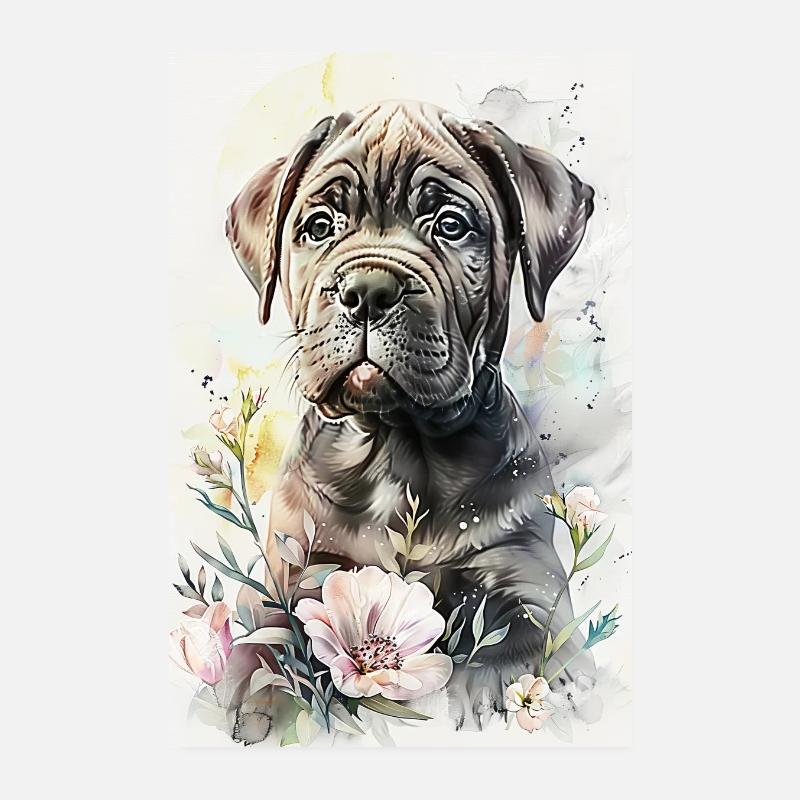 Cane Corso Poster 8" x 12" (20x30 cm)