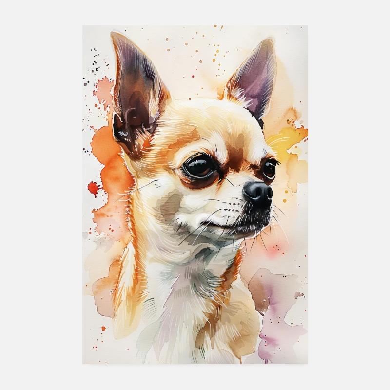 Chihuahua Poster 20x30 cm