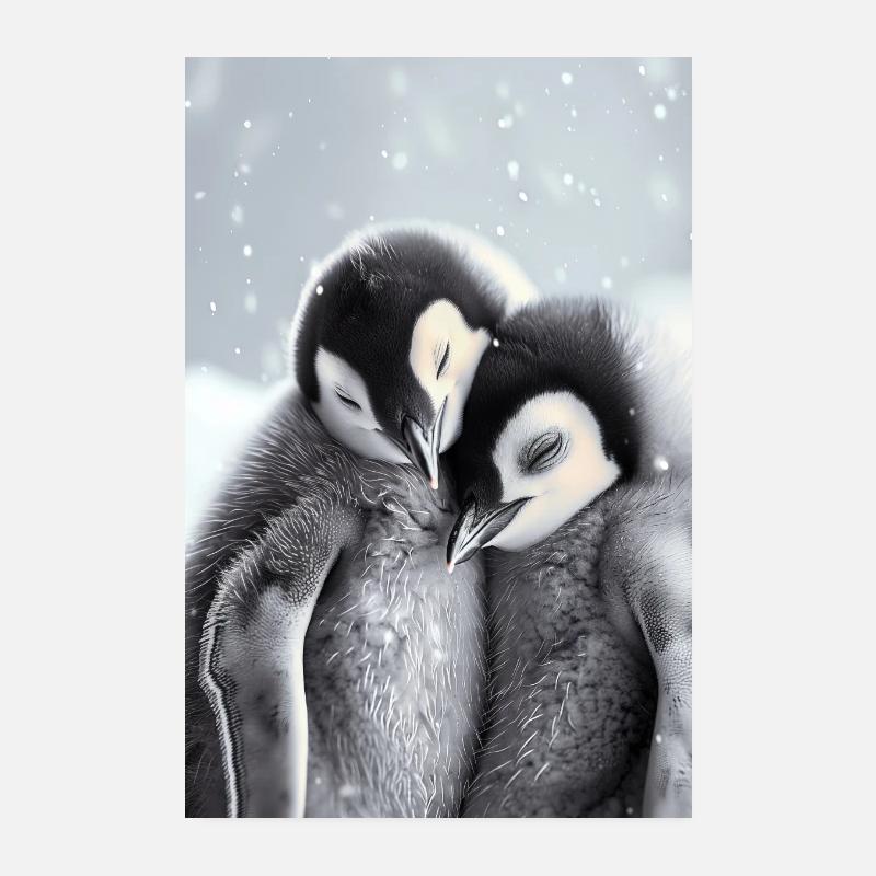 Pingouin Poster 20 x 30 cm