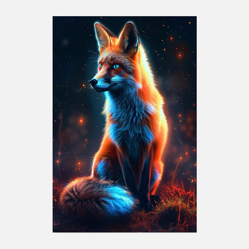 Fuchs Poster 20x30 cm