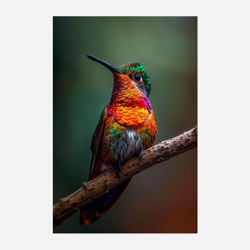 Kolibri Poster 20x30 cm