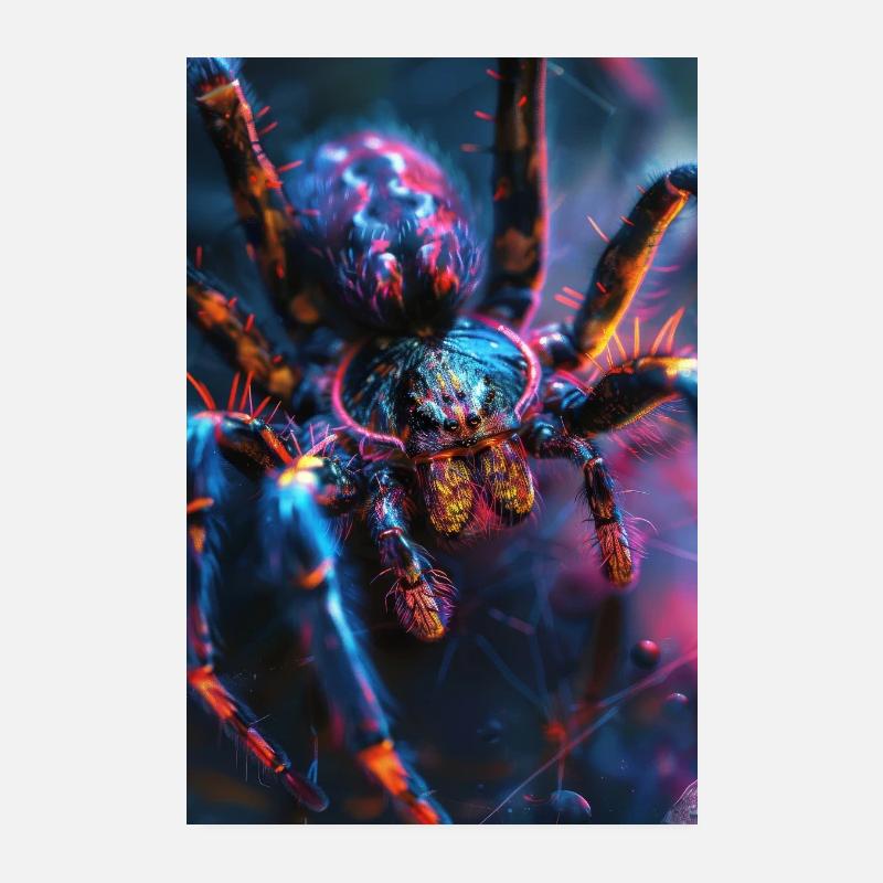 Spider, Spider, Tarantula, Animal Spiders Poster 8" x 12" (20x30 cm)