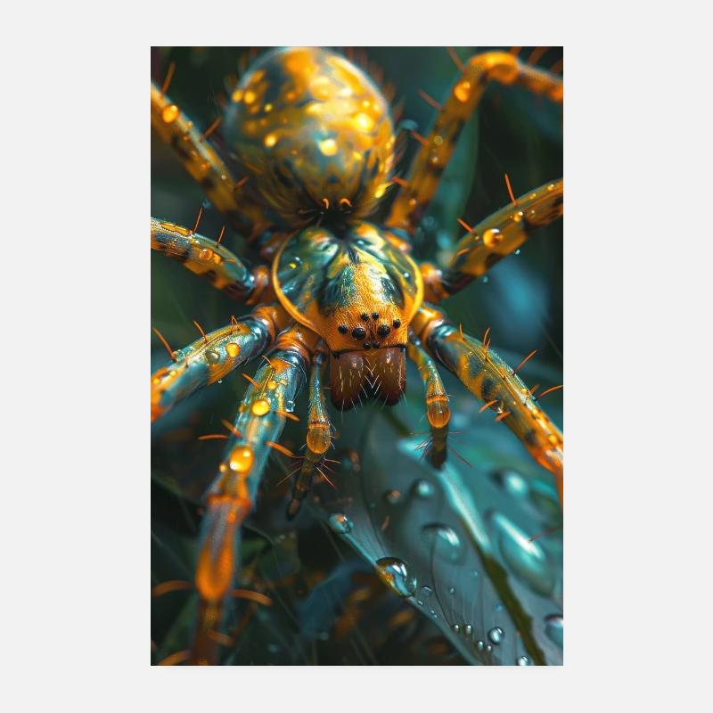 Araignée, Araignée, Tarentule, Animal, Nature Poster 20 x 30 cm