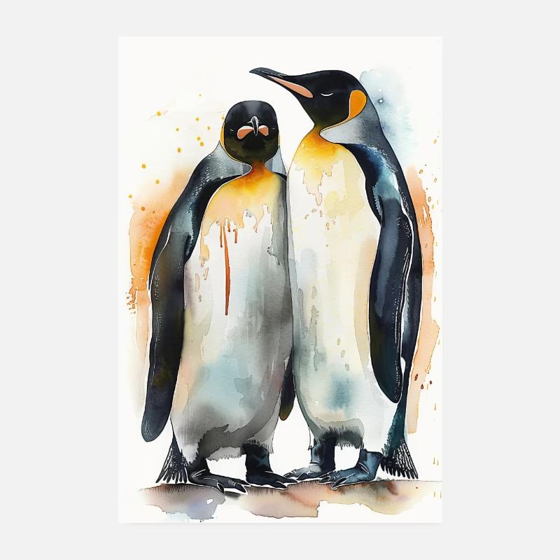 Pingouin Poster 20 x 30 cm
