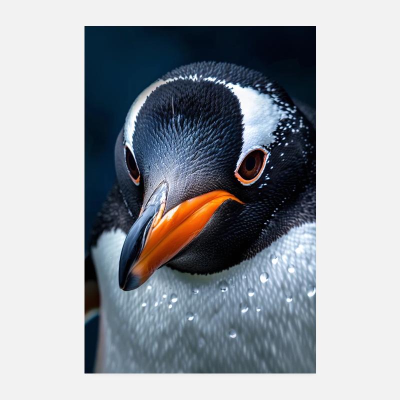 Pinguin Poster 20x30 cm