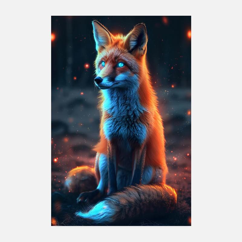 Fuchs Poster 20x30 cm