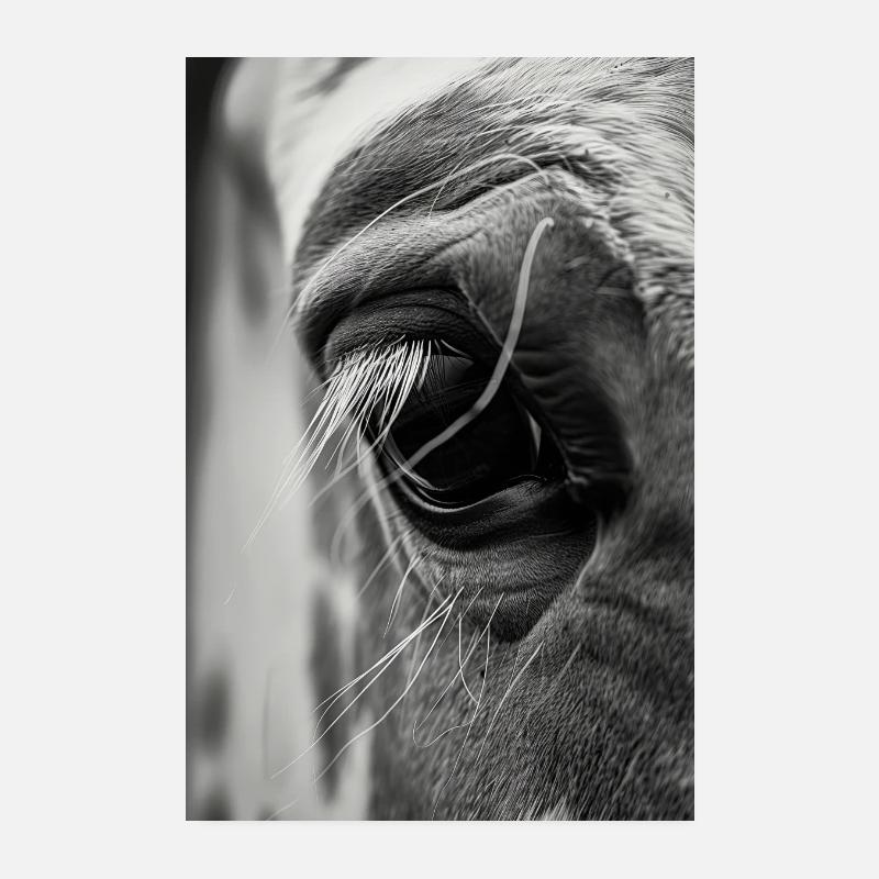 Pferd Poster 20x30 cm