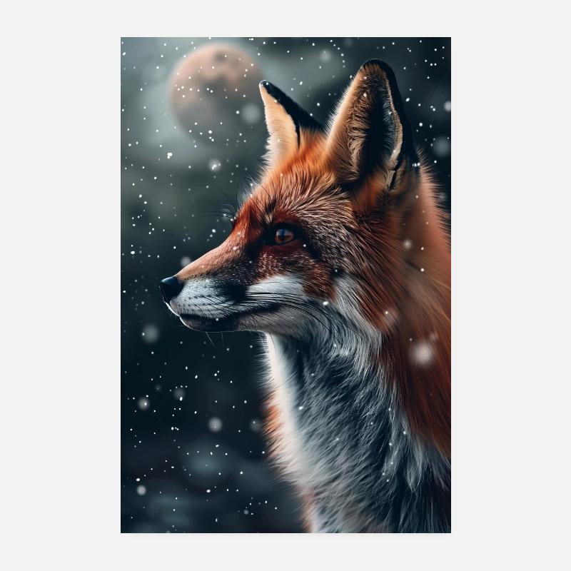 Fuchs Poster 20x30 cm