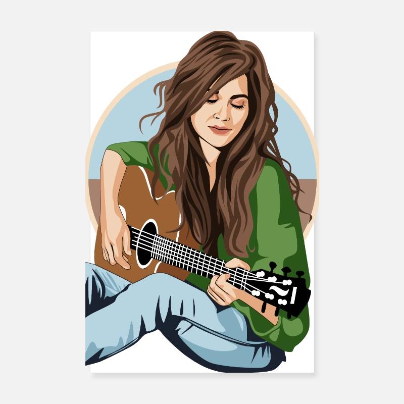 Ma musique Poster 20 x 30 cm