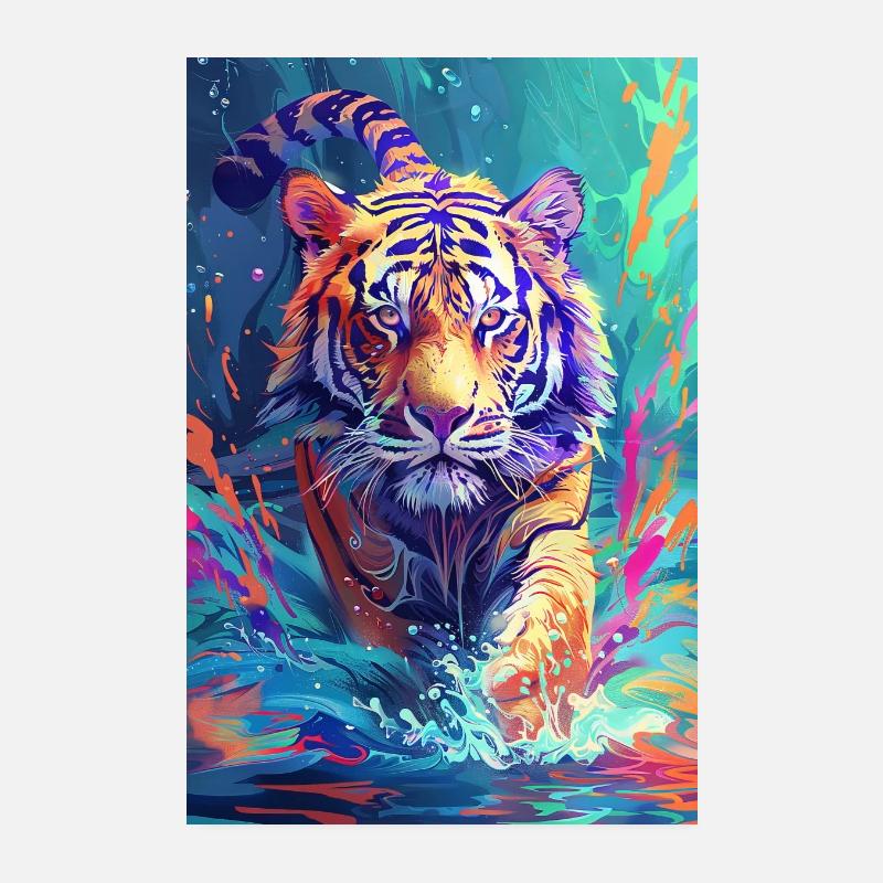 Tiger Poster 20x30 cm