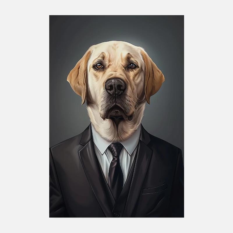 Labrador Poster 20x30 cm