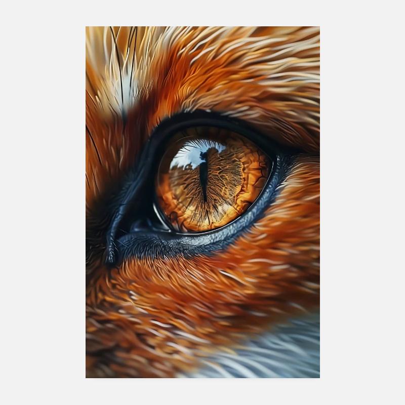 Fuchs Poster 20x30 cm