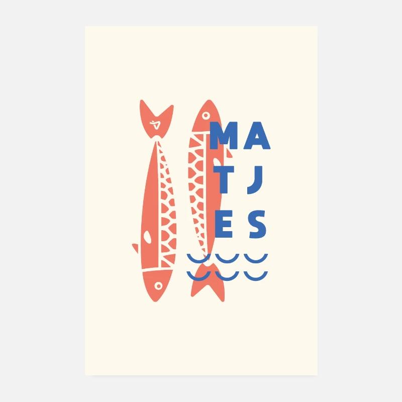 Matjes-Duo Poster 20x30 cm