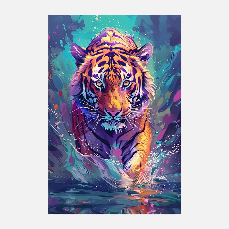 Tiger Poster 20x30 cm