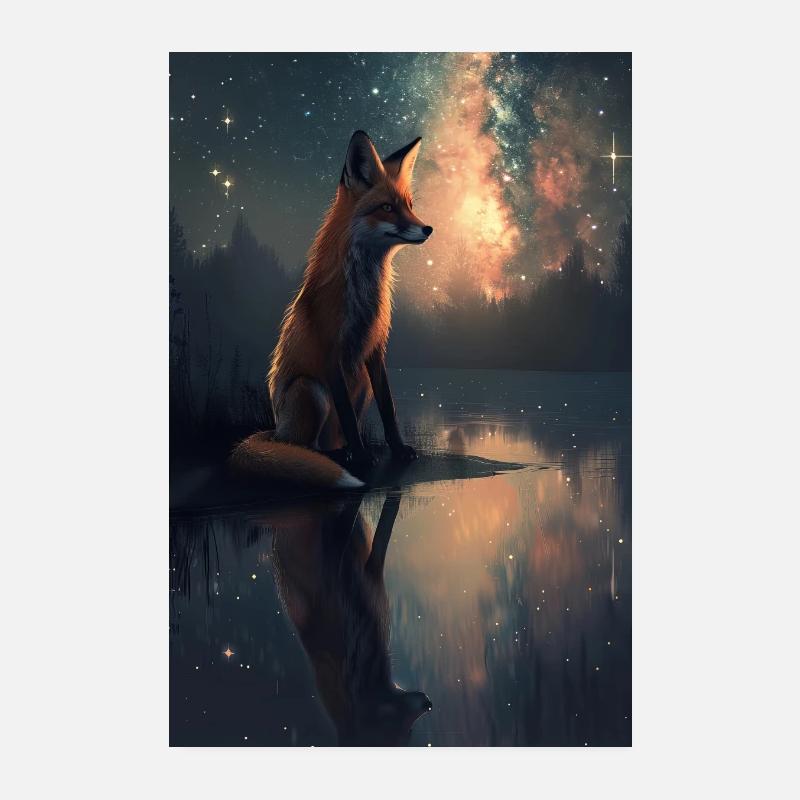 Fuchs Poster 20x30 cm