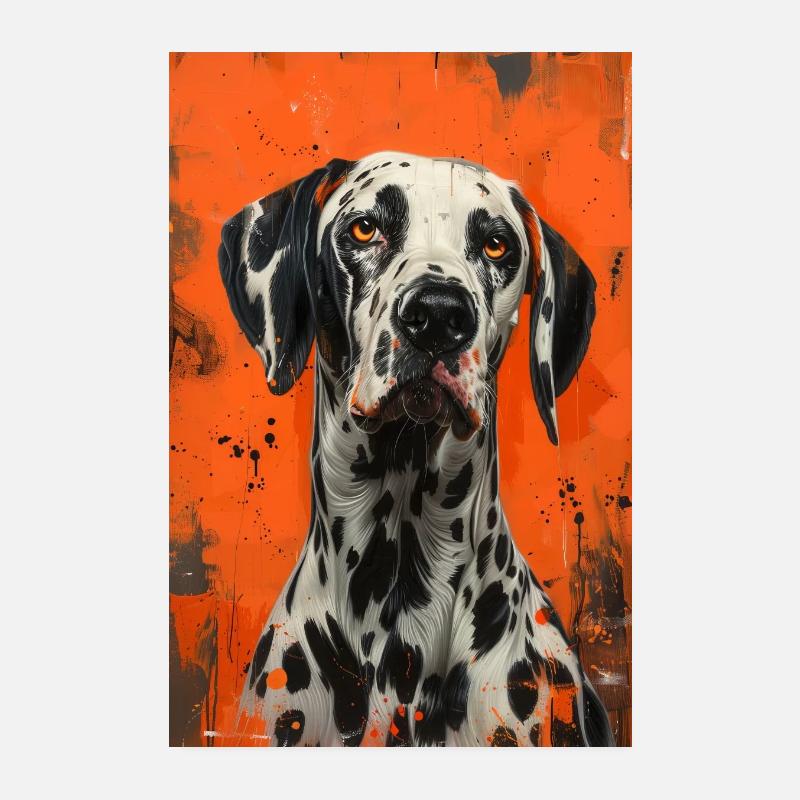 Dalmatiner Poster 20x30 cm
