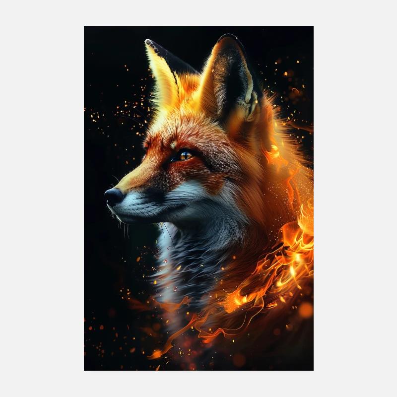 Fuchs Poster 20x30 cm