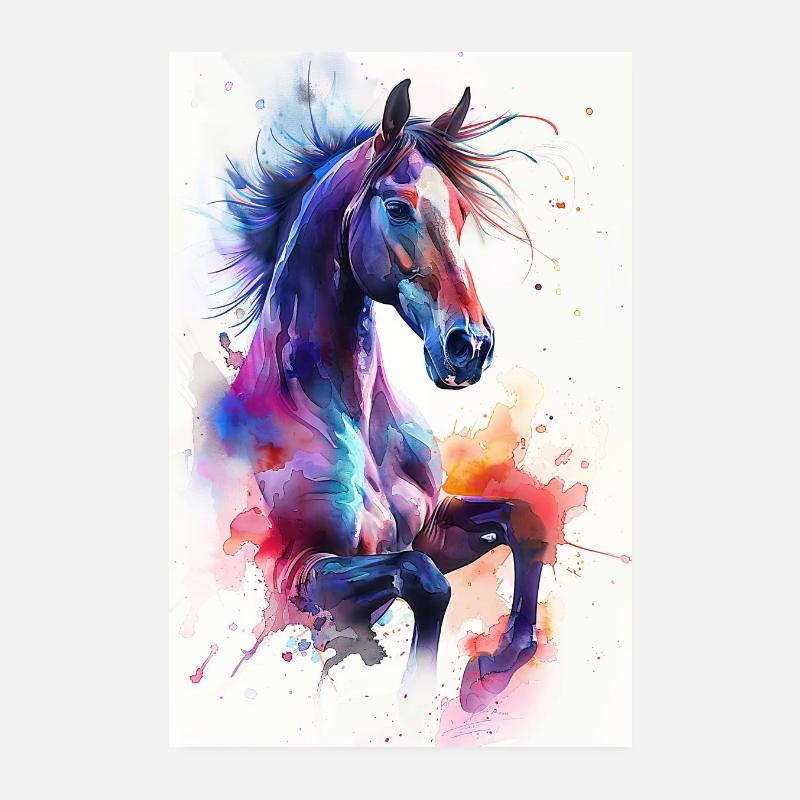 Cheval Poster 20 x 30 cm