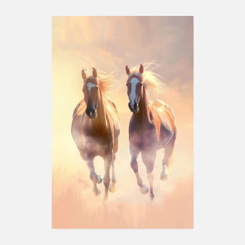 Horse Poster 8" x 12" (20x30 cm)