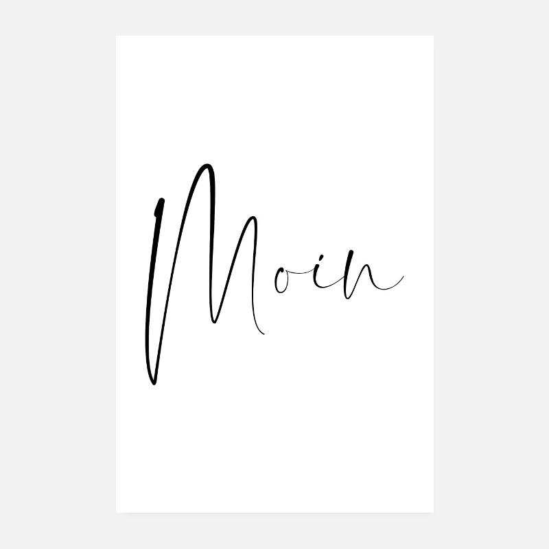 Moin Poster 20x30 cm