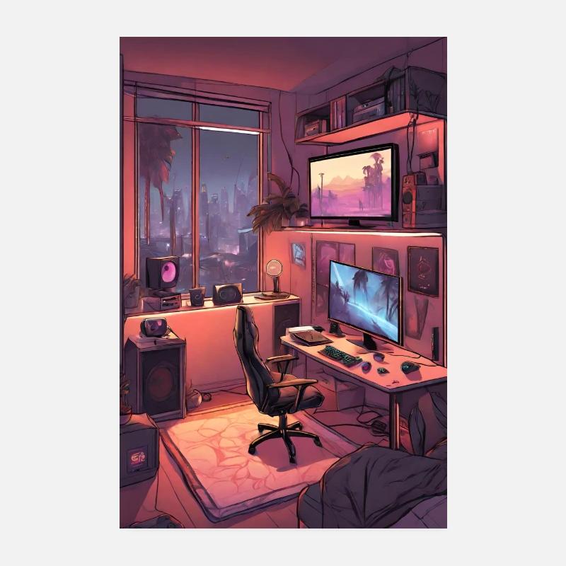 Spielzimmer Poster 20x30 cm