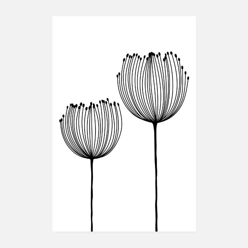 Wildflowers Poster 20 x 30 cm
