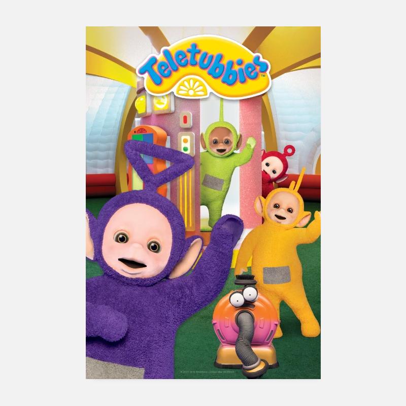 Les Télétubbies Dans Leur Maison Avec Noo-Noo Poster 20 x 30 cm