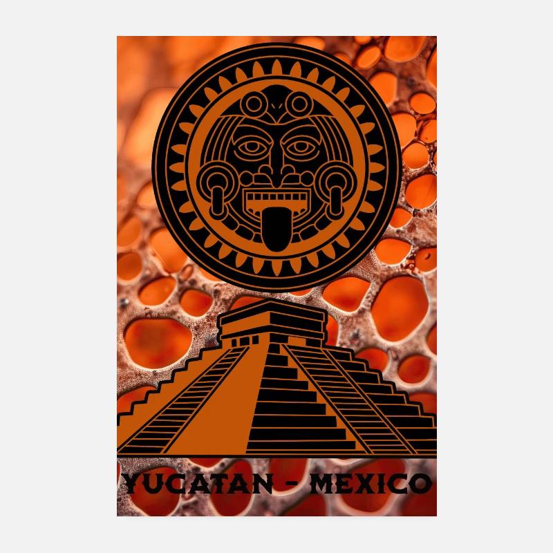 Yucatan Poster 20x30 cm