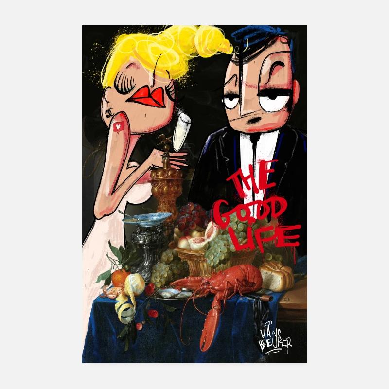 La belle vie Poster 20 x 30 cm