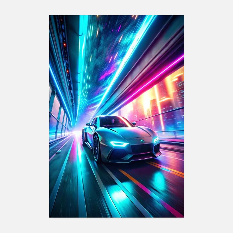 Schöner Concept Auto Poster 20x30 cm