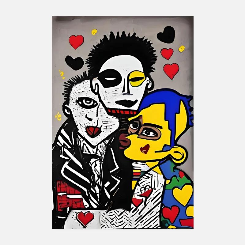 Eccentric Love Poster Poster Poster 8" x 12" (20x30 cm)